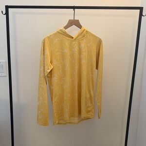 Patagonia Yellow Long Sleeve Hoodie